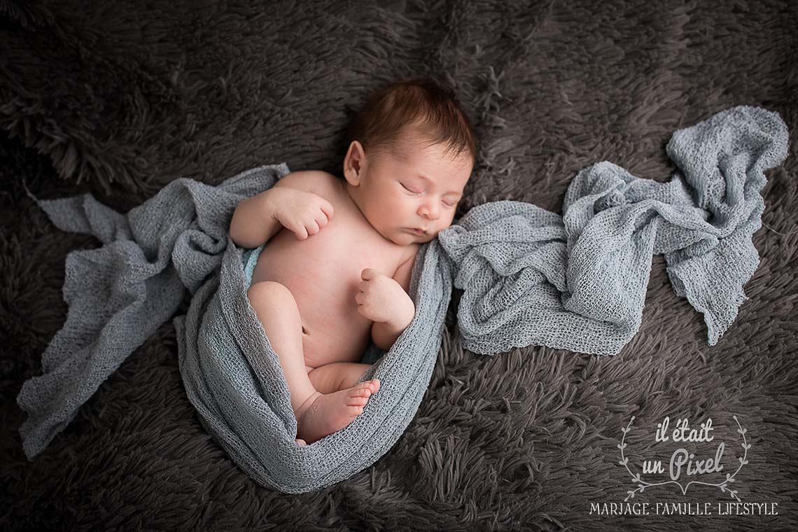 Séance photo naissance de bébé Rafael