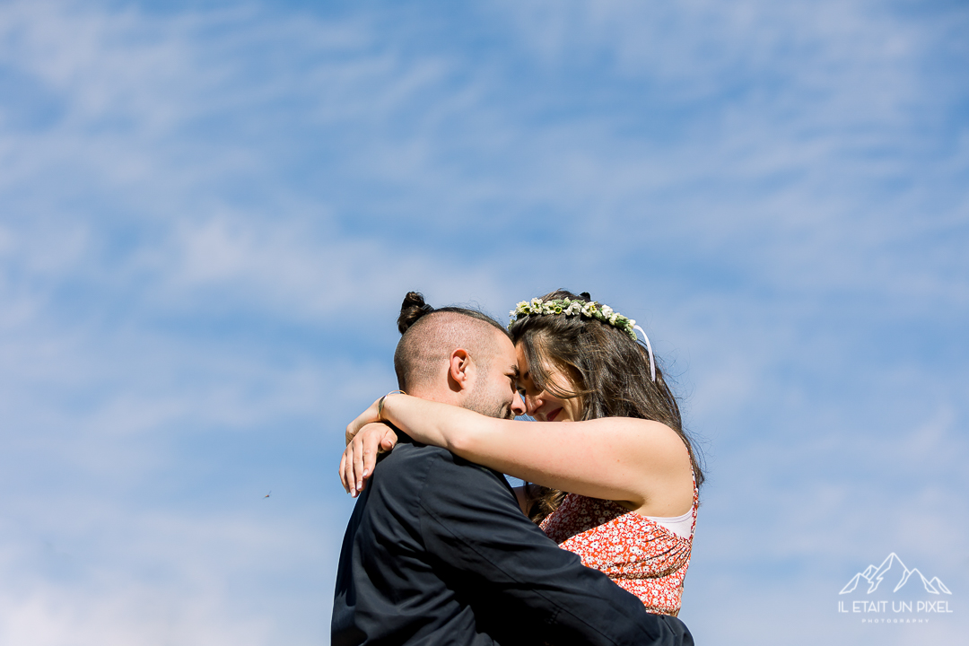 Demande en mariage romantique au Chteau de la Flocellire