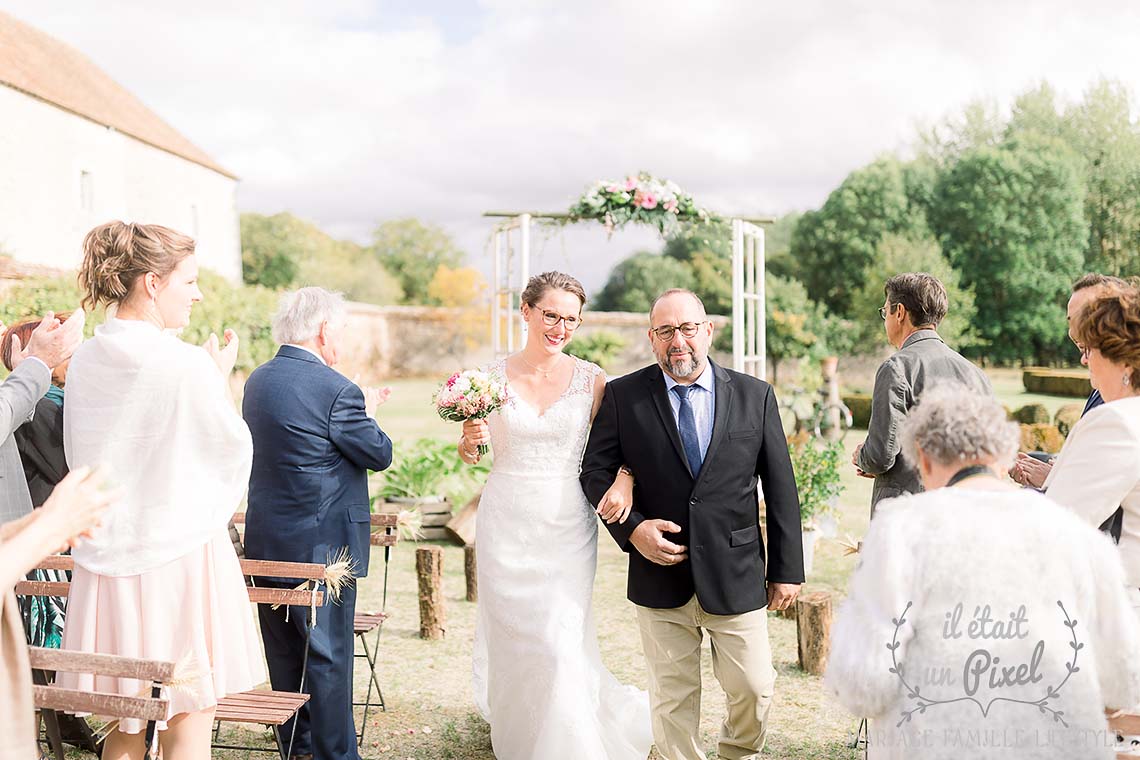 Mariage et ceremonie laique au Chateau de Beaujeu 