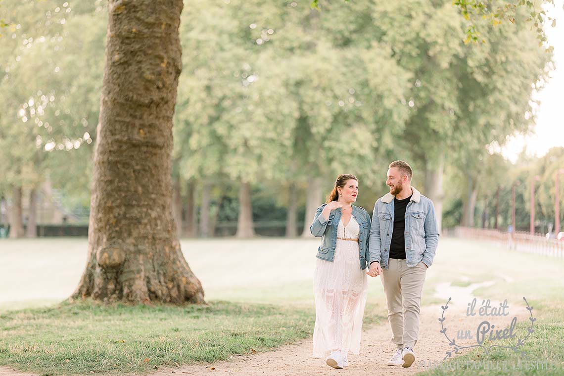 Shooting couple a Versailles