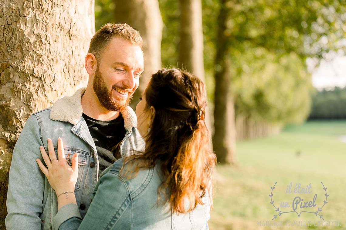 Shooting couple a Versailles