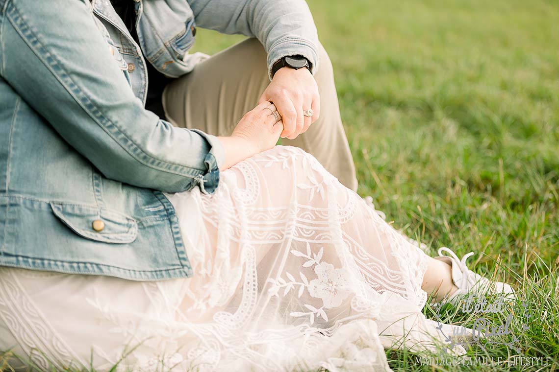 Shooting couple a Versailles