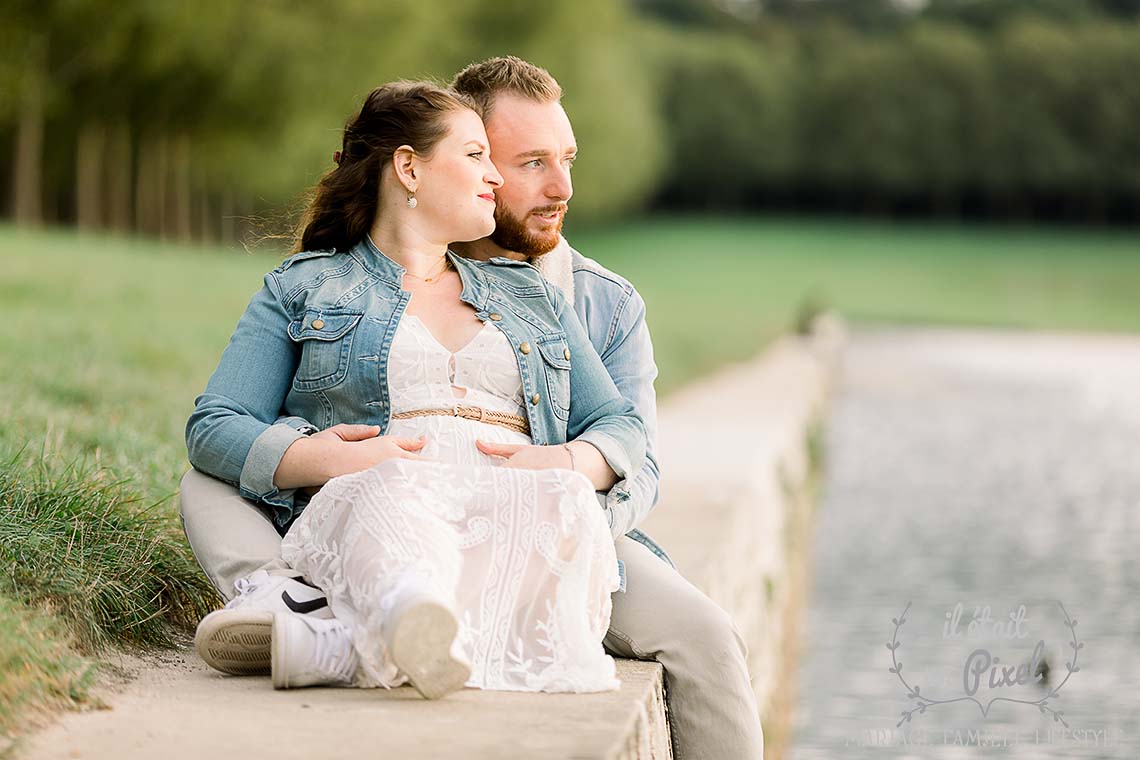 Shooting couple a Versailles