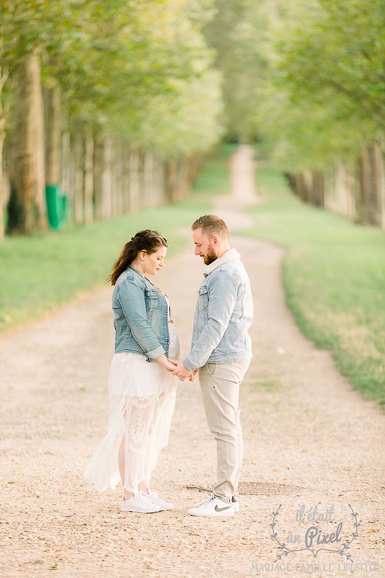 Shooting couple a Versailles