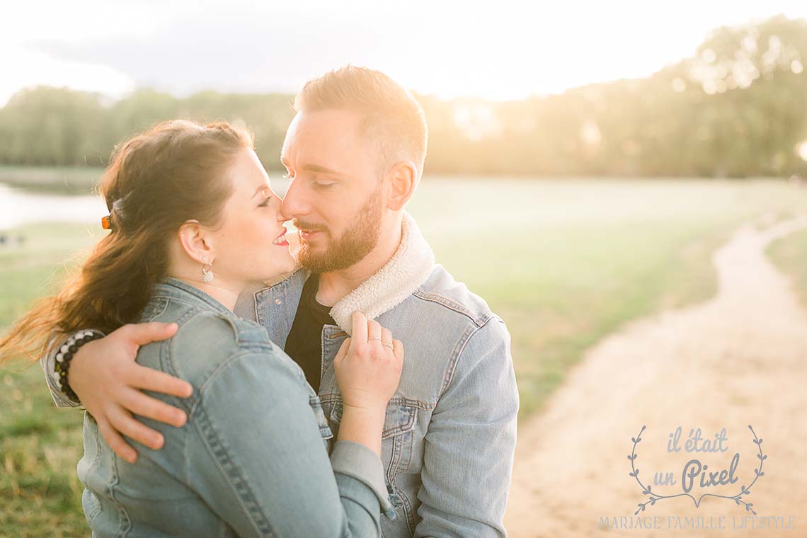 Shooting couple a Versailles