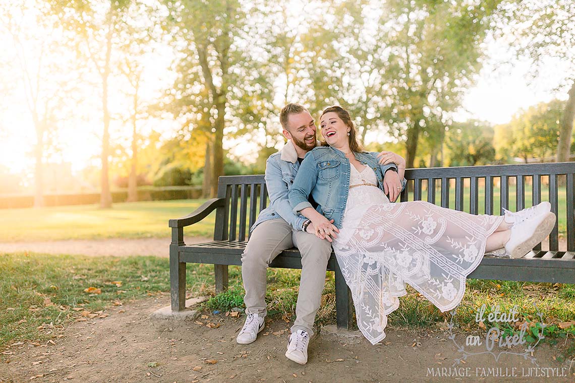 Shooting couple a Versailles