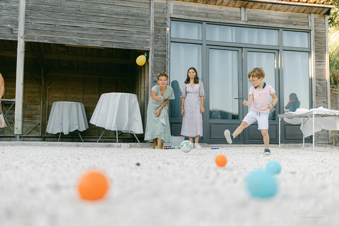 Reportage sur le vif d'un mariage anniversaire en bord de mer