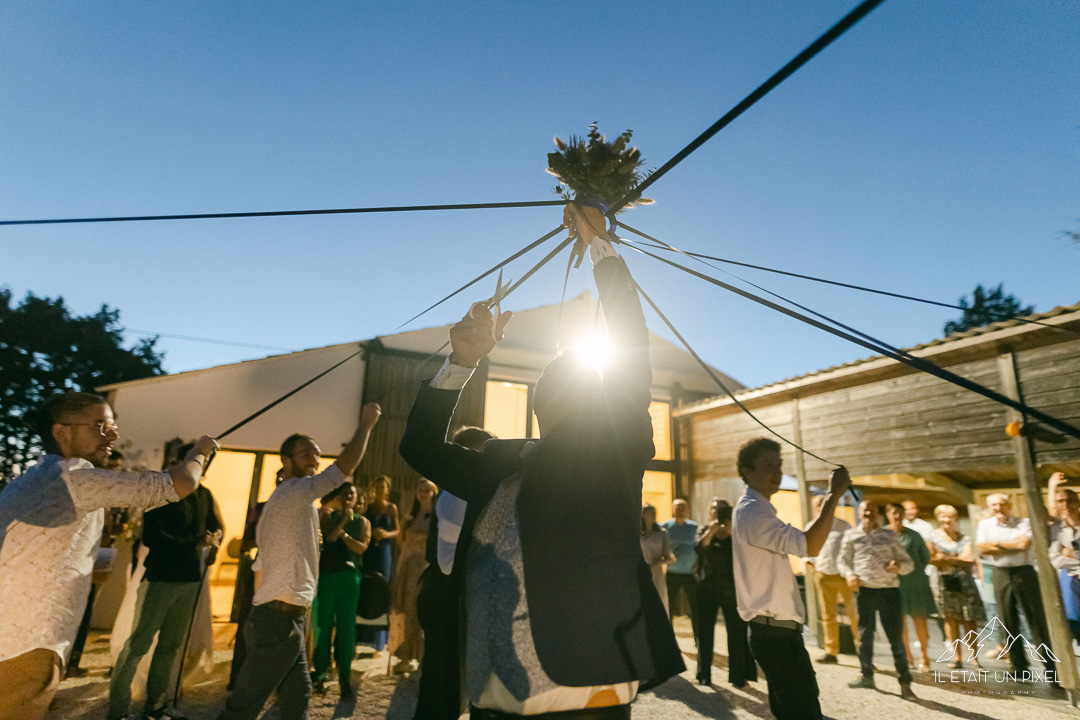 Reportage sur le vif d'un mariage anniversaire en bord de mer