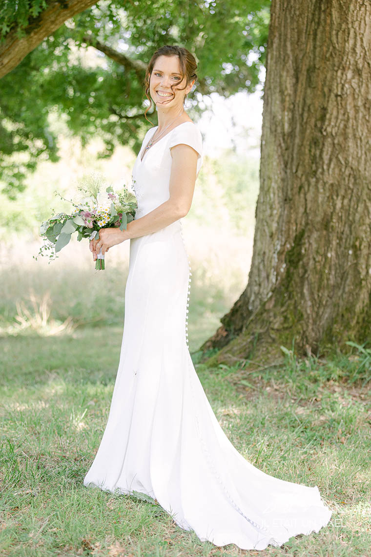 Mariage laque au coeur de la nature prs Nantes