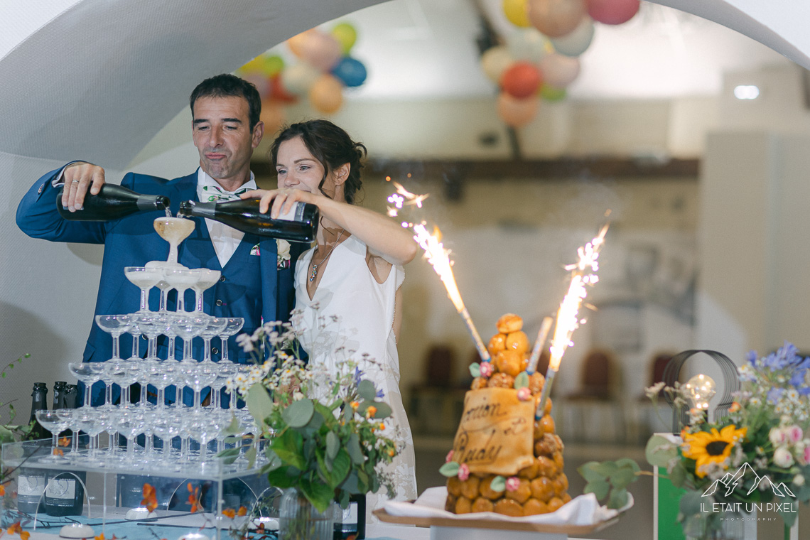 Mariage laque au coeur de la nature prs Nantes