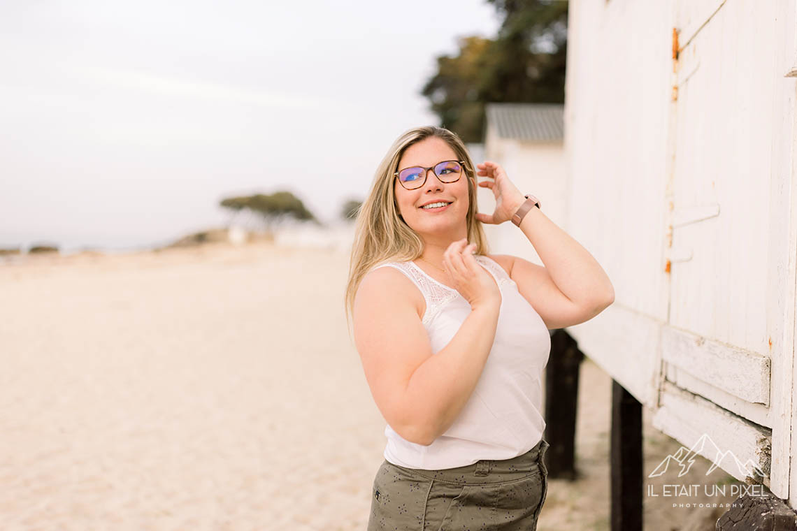 Sance portraits lifestyle sur les plages de l'le de Noirmoutier, Vende