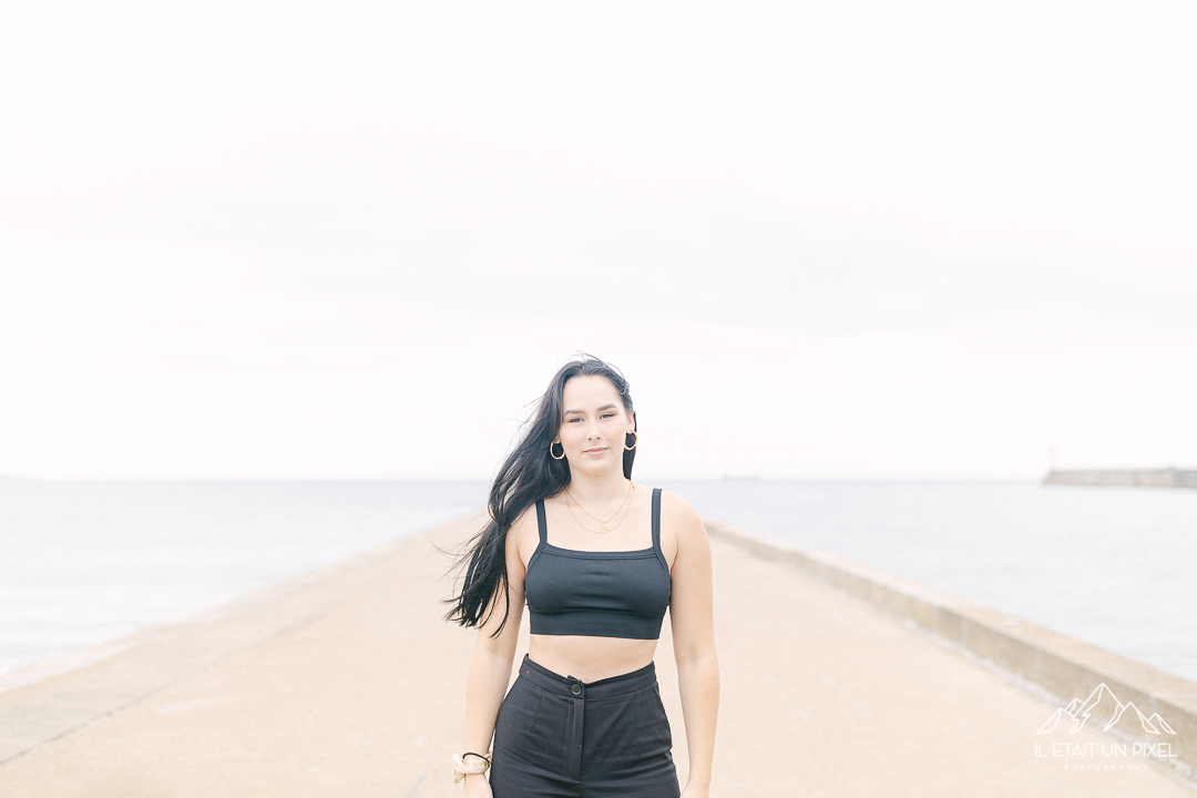 Shooting photo portraits plage et phare