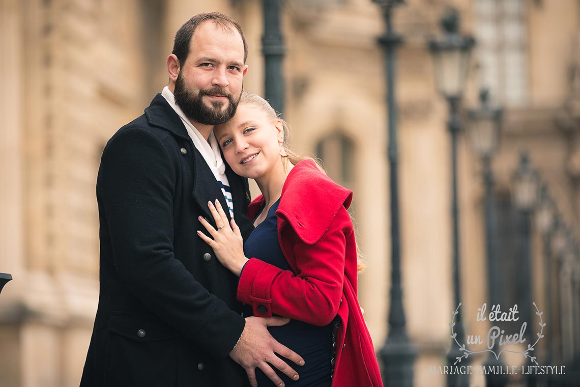 Shooting de couple à Paris 