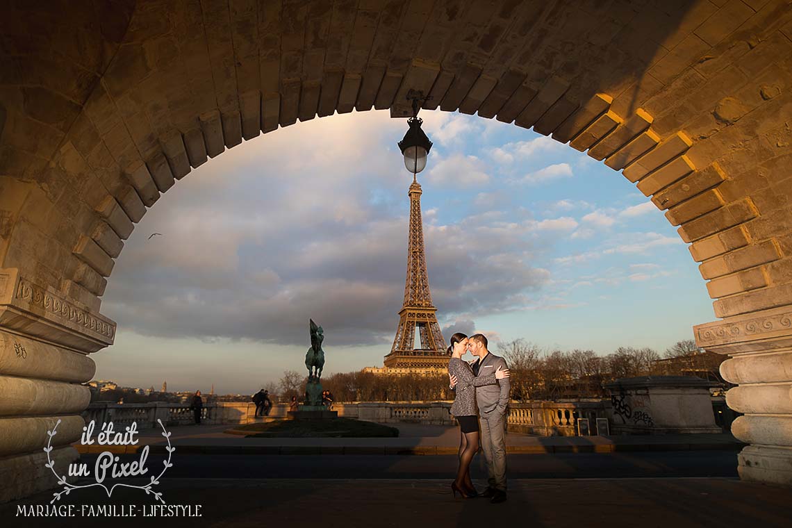 Shooting/Séance engagement à Paris