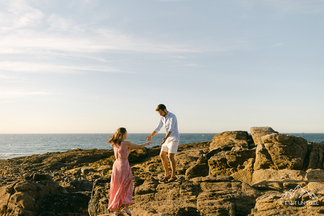 Sance engagement  Saint-Briac en Bretagne