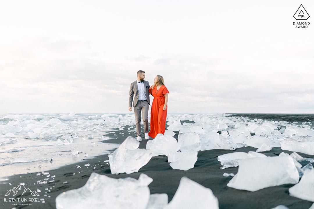 Engagement session in Iceland !