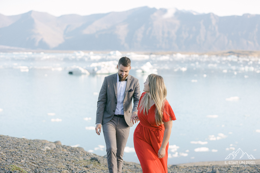 Shooting couple photo-video en Islande