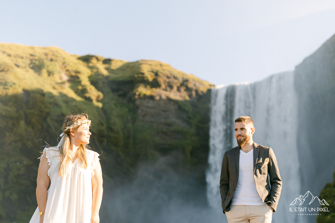 Shooting couple photo-video en Islande