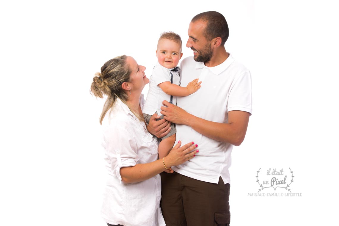 Instants de famille en studio