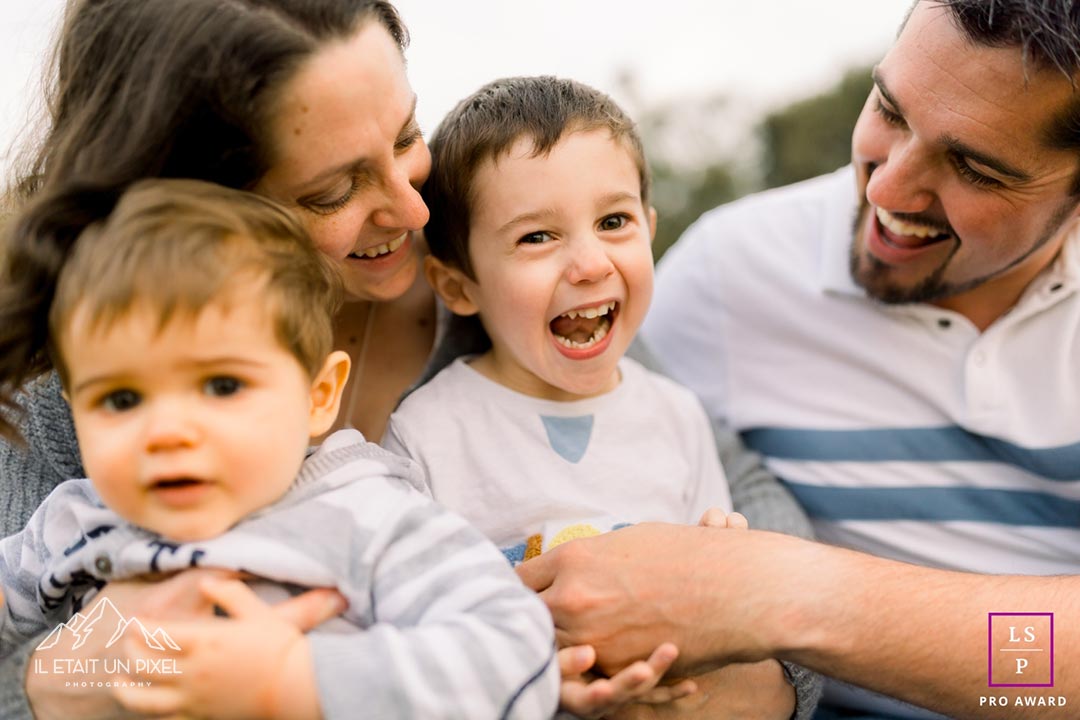 Family session on the French coasts