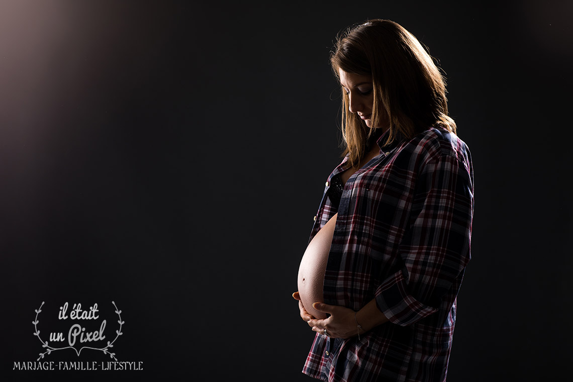 Shooting grossesse / future maman de Céline