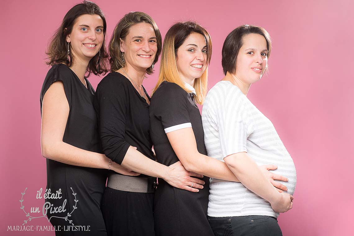 Baby Shower : Shooting Grossesse de Fanny