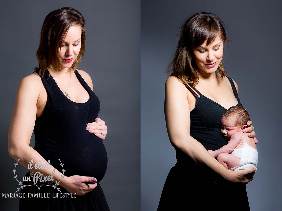 Shooting photo de naissance : Ethan