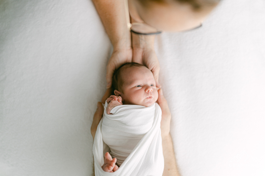 Shooting naissance au studio