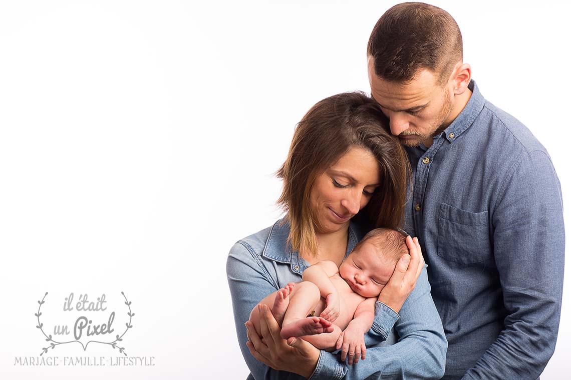 Séance photo naissance pour bébé Eden