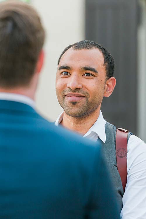 Portrait of Jeremie Sangare, Photographer in Les Sables d'Olonne, Vendee, France